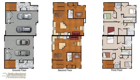 floor plan renderings