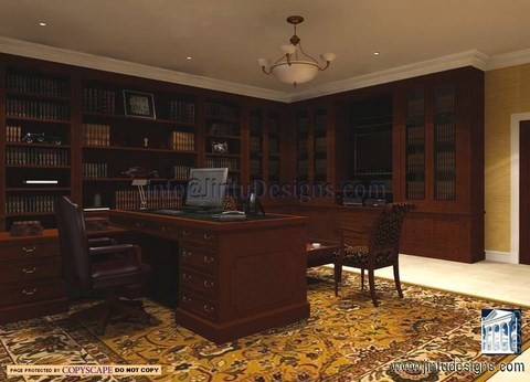 private office - library rendering